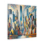 "Urban Vibrancy: Chicago Revived" - Canvas