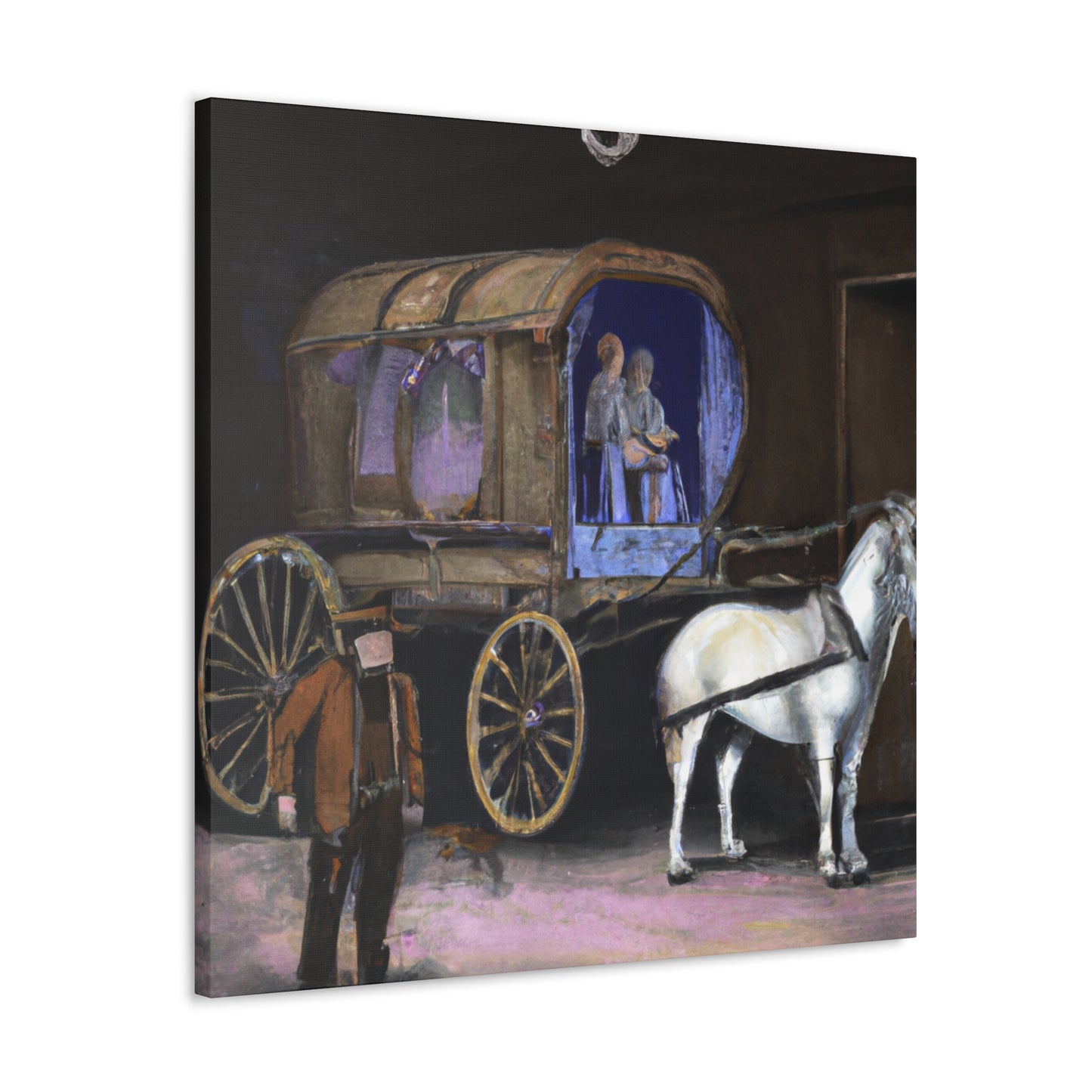 "Wagon of Splendor" - Canvas