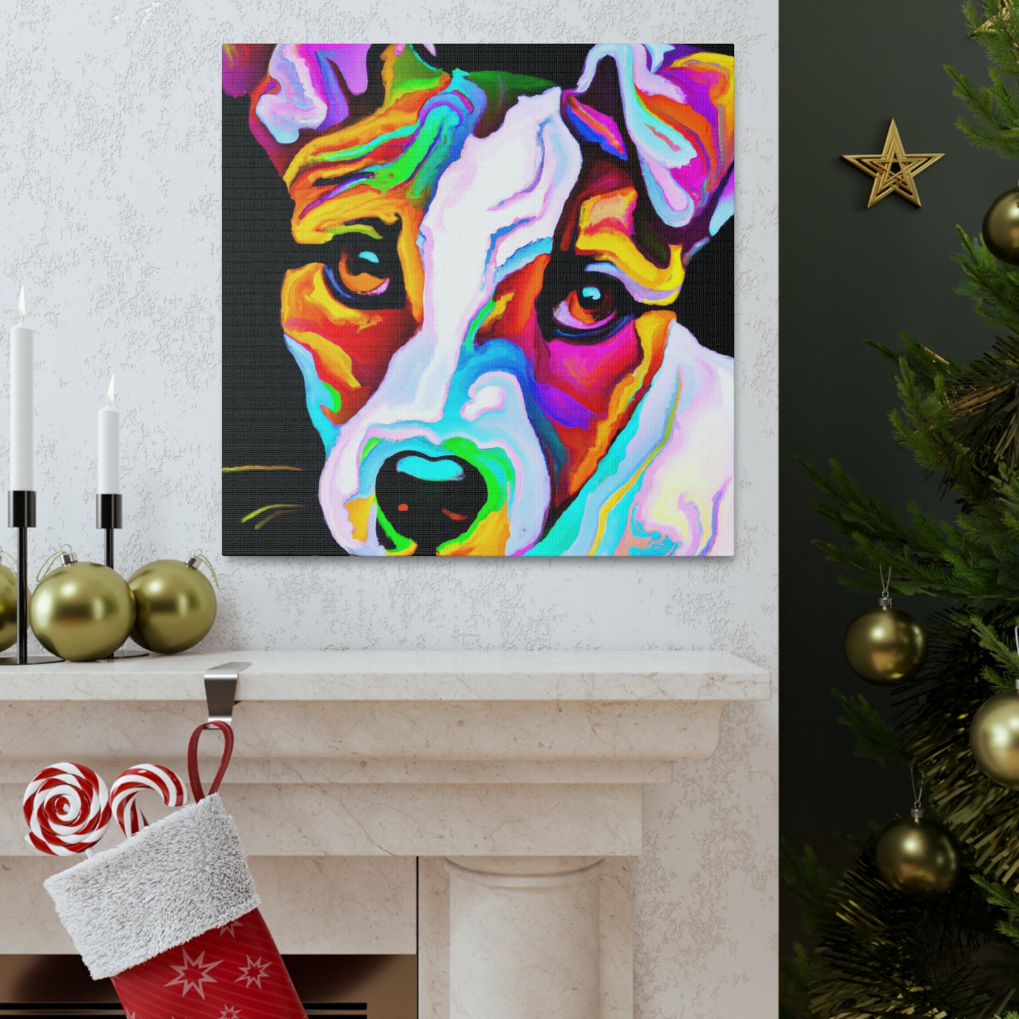 Jack Russell Radiance - Canvas