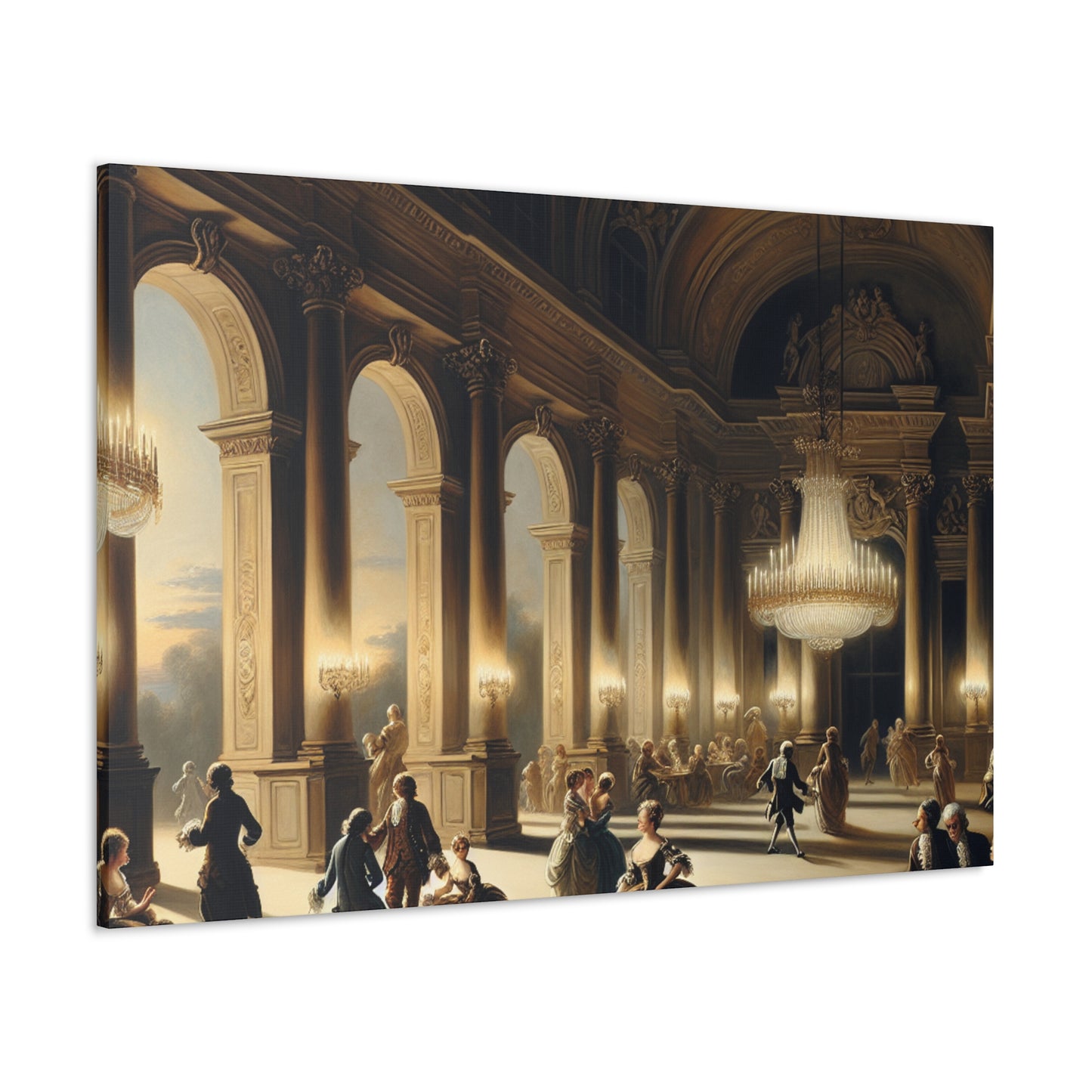 Melodies of Baroque Passion - Canvas