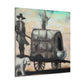 "Chuck-Wagon in Surreality" - Canvas