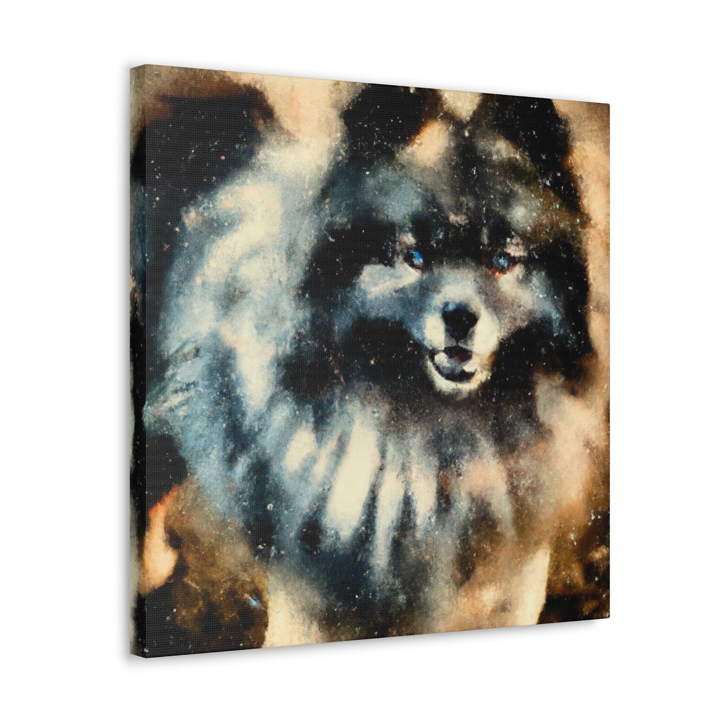 Fur and Whimsy Keeshond - Canvas