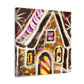 Gingerbread Dream House - Canvas