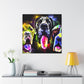 "Majestic Great Dane Portrait" - Canvas