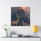 Ibex Golden Mountain. - Canvas