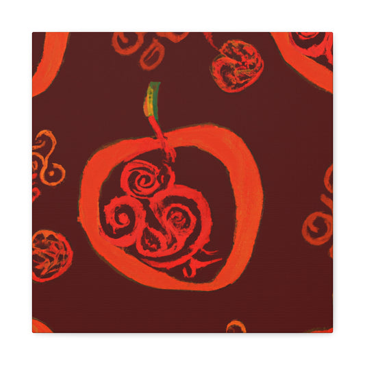 "Apple Abundance Still-Life" - Canvas