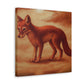 "Dhole in Repose" - Canvas