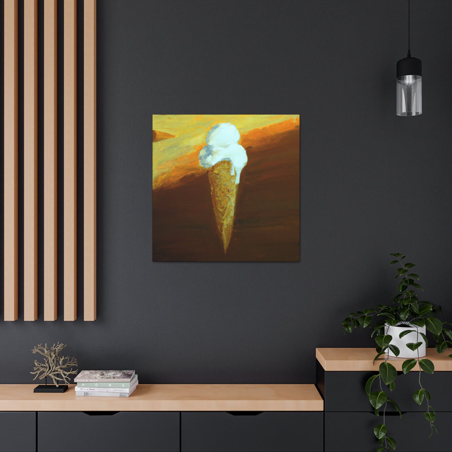 "Cone of Summer Joy" - Canvas