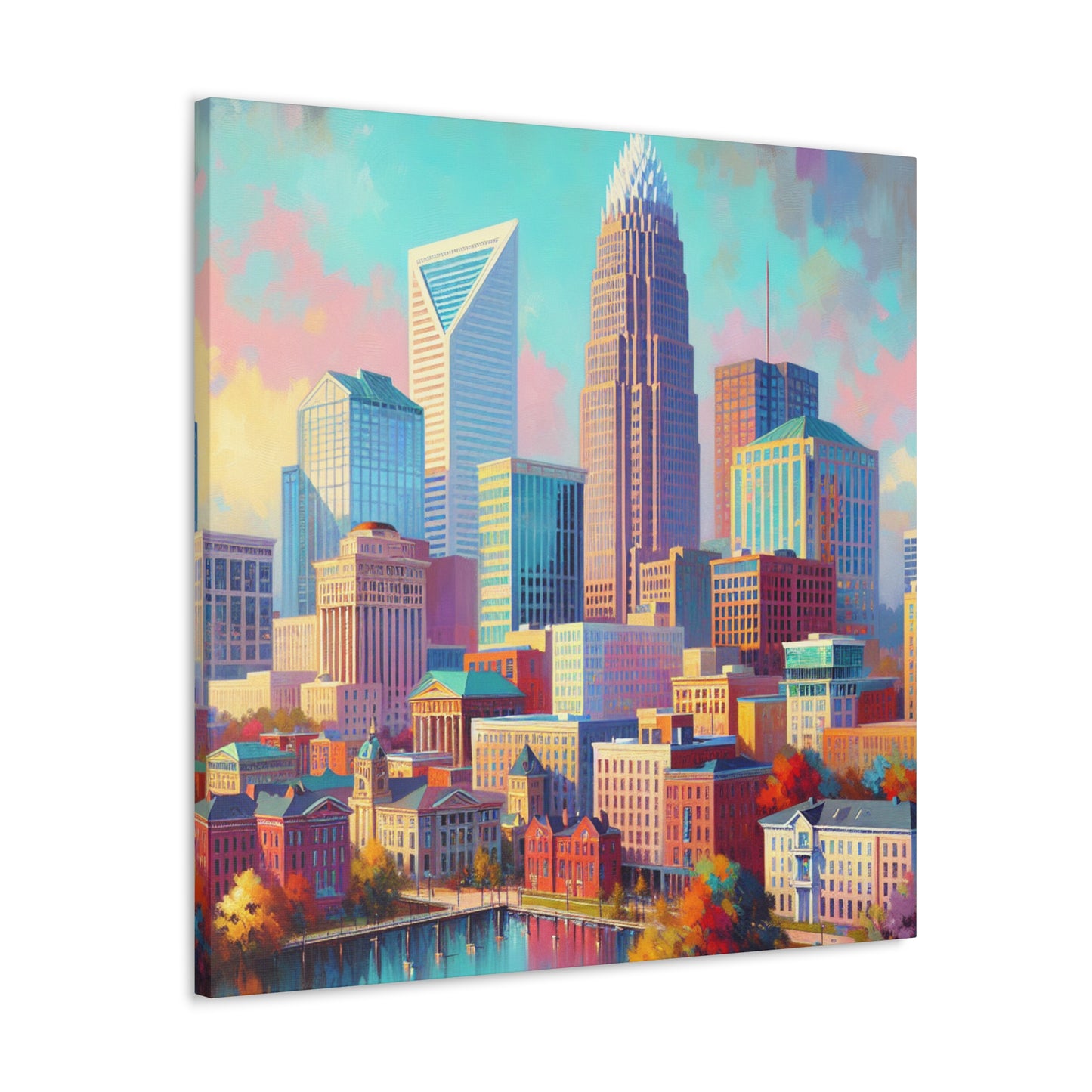 "City of Timeless Elegance" - Canvas