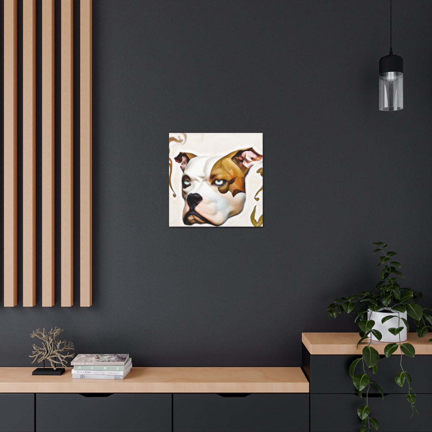 "American Bulldog Splendor" - Canvas