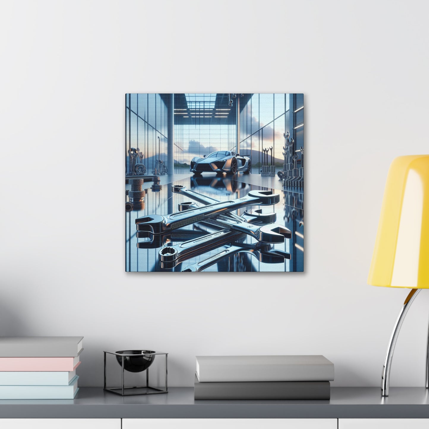 "Immaculate Industrial Reverie" - Canvas