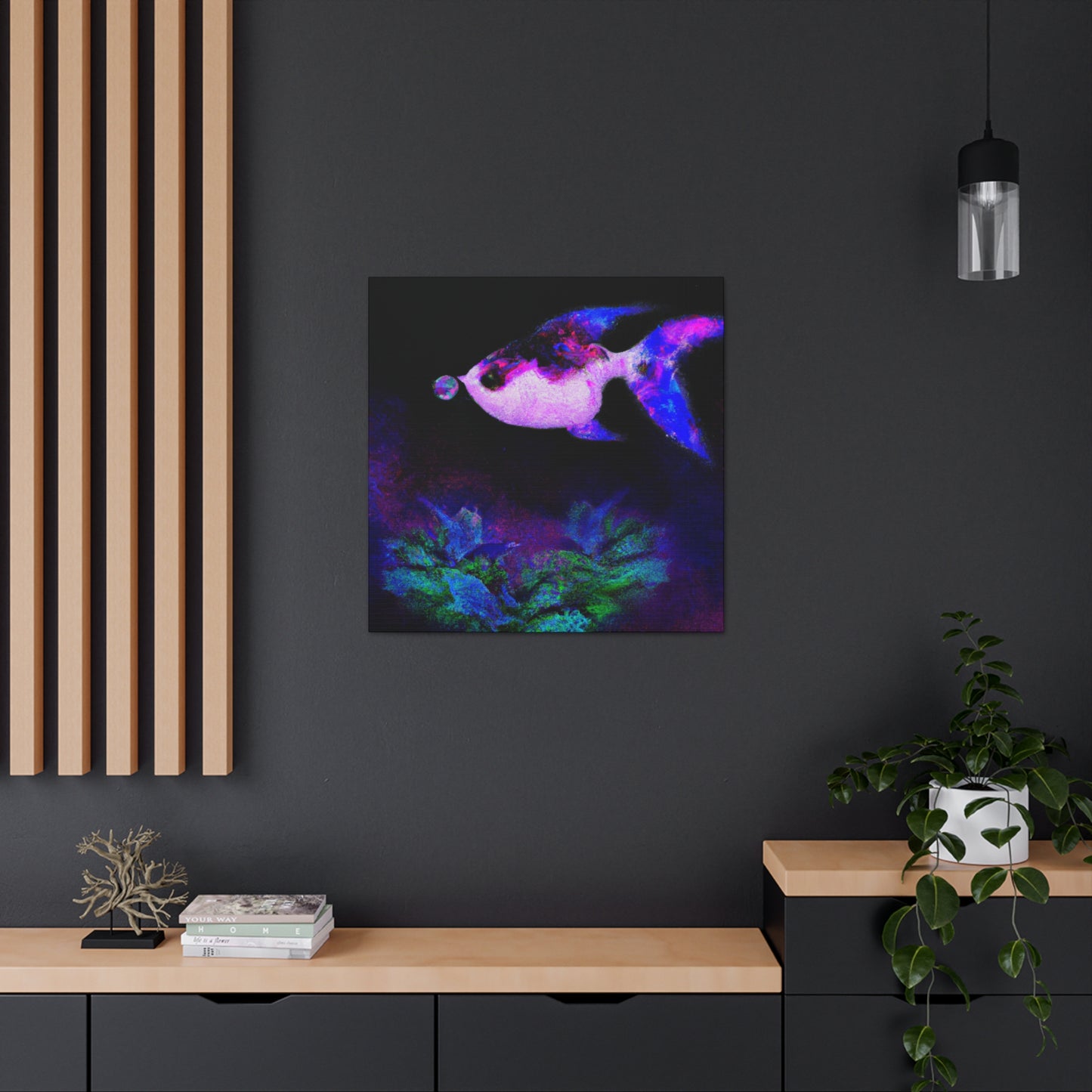 Killifish Dreamscape - Canvas