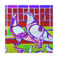 "Pigeon in the City" - Canvas