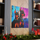 Rocking Doberman Art - Canvas