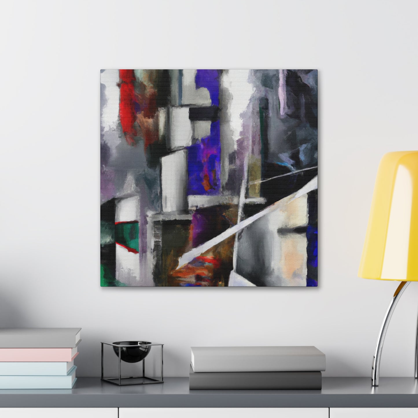 "Postmodern Expression Abstract" - Canvas