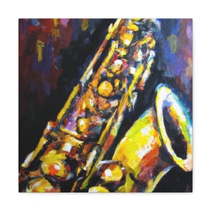 Saxophone Melody Impression - Canvas