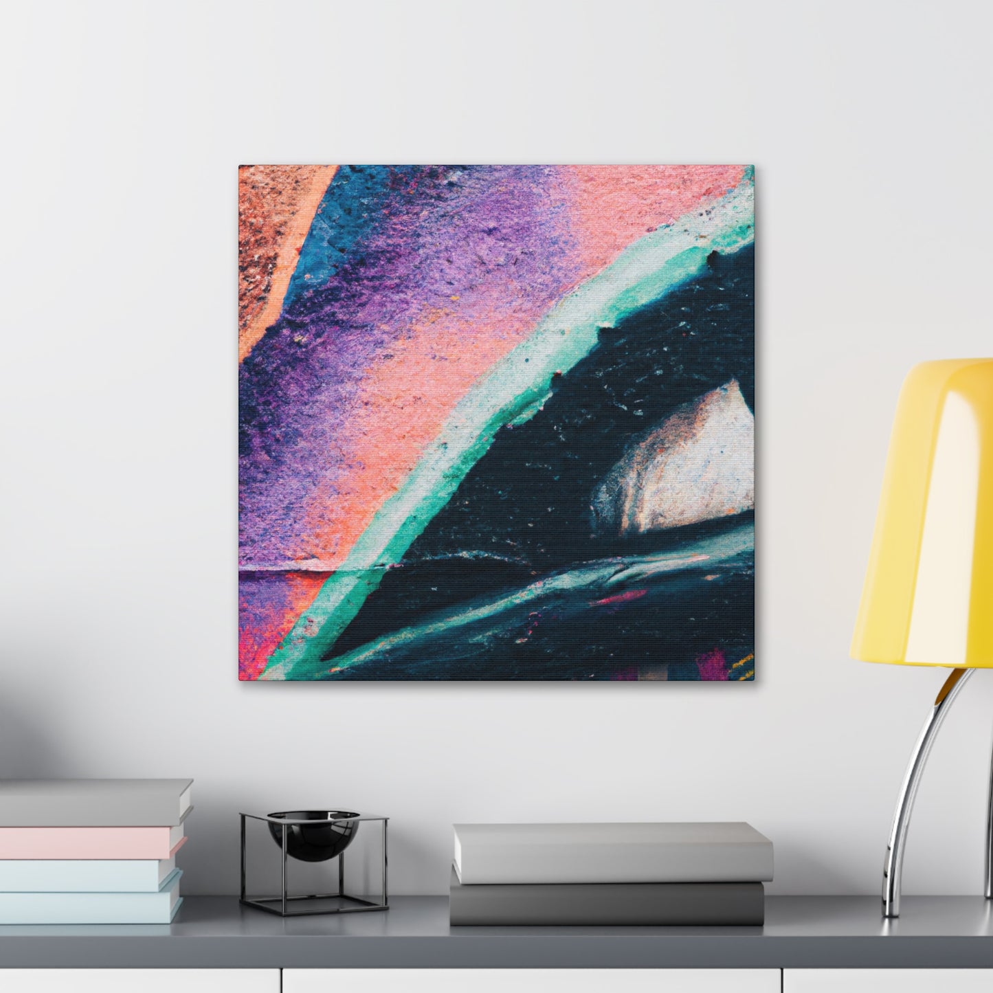 Colorful Past Expression - Canvas