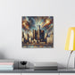 "City on Fire" - Canvas