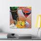 "Inebriated Evening Repast" - Canvas