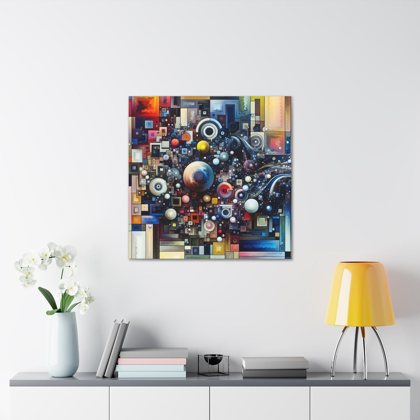 "Cosmic Rhapsody Unleashed" - Canvas