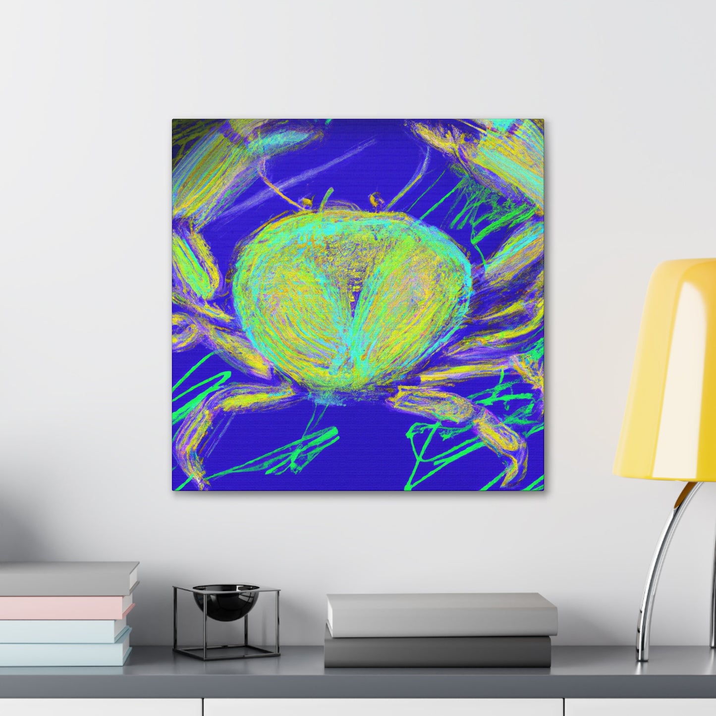 Crab in Impressionism - Canvas