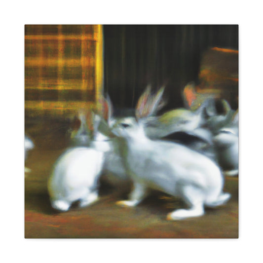 Rabbit in Realism - Canvas