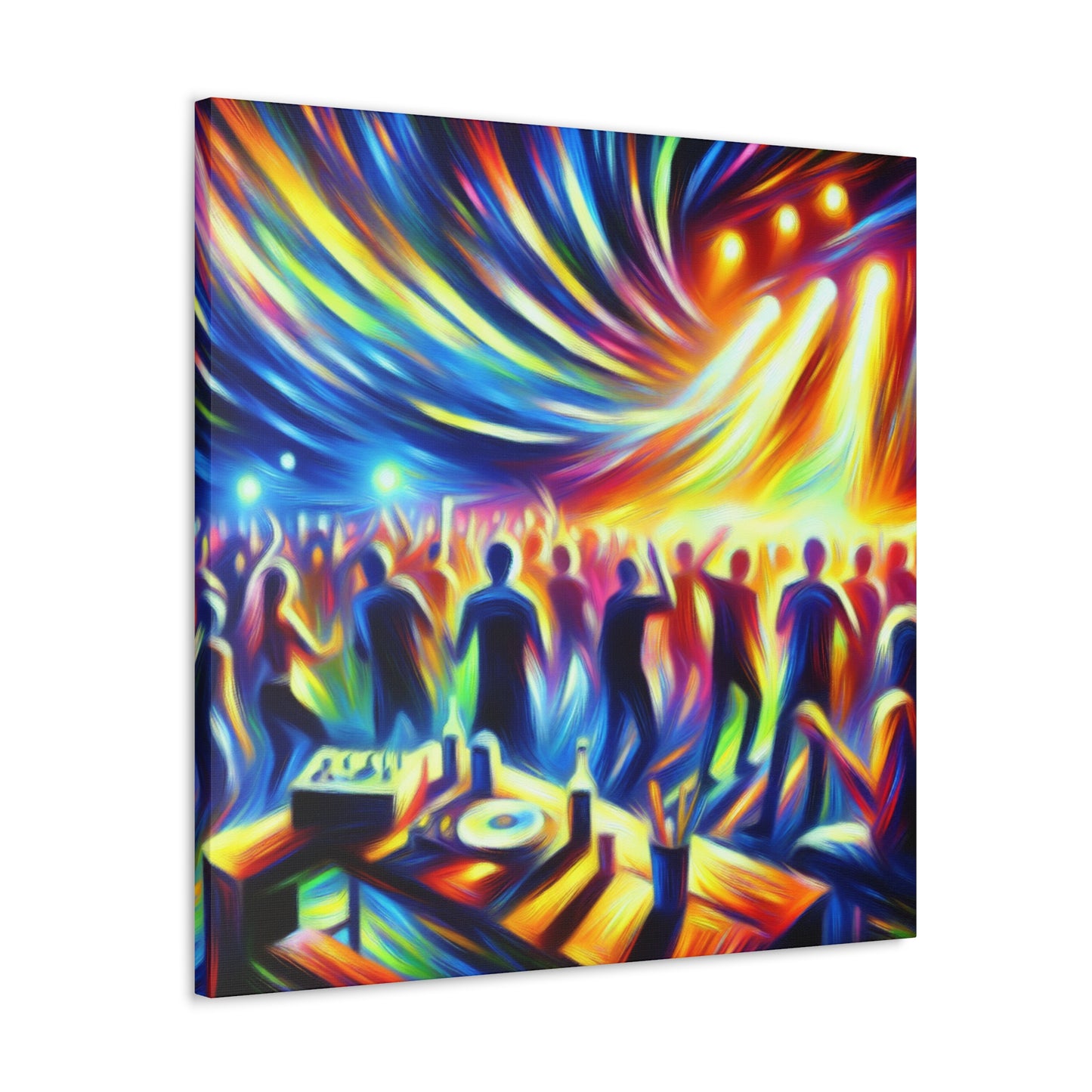 Euphoric Midnight Dance - Canvas