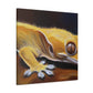 "Crested Gecko Hyperrealism" - Canvas