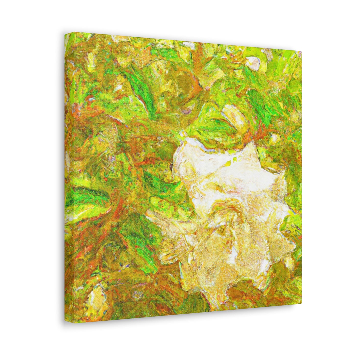 Gardenia in Impressionism - Canvas