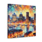 "Harbor Haven's Historic Charm" - Canvas