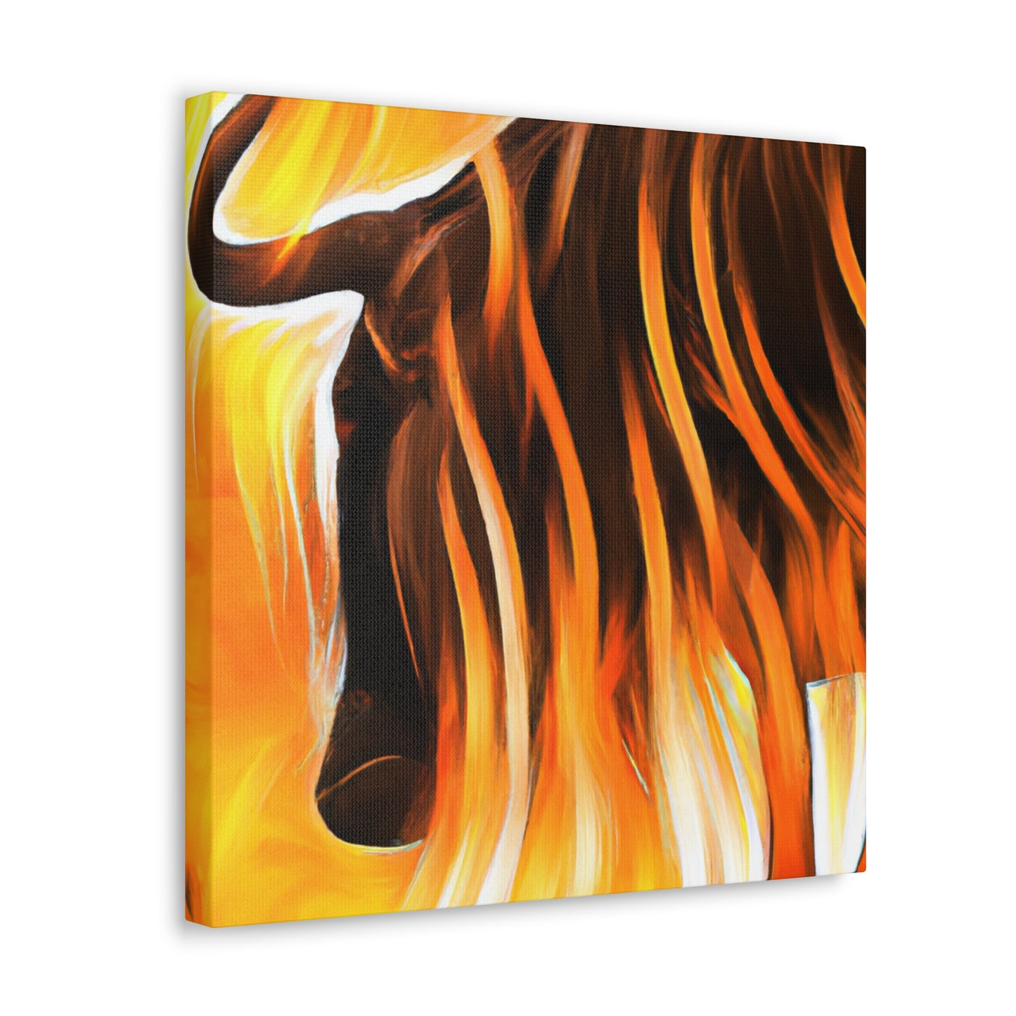 Wildebeest in Nature - Canvas