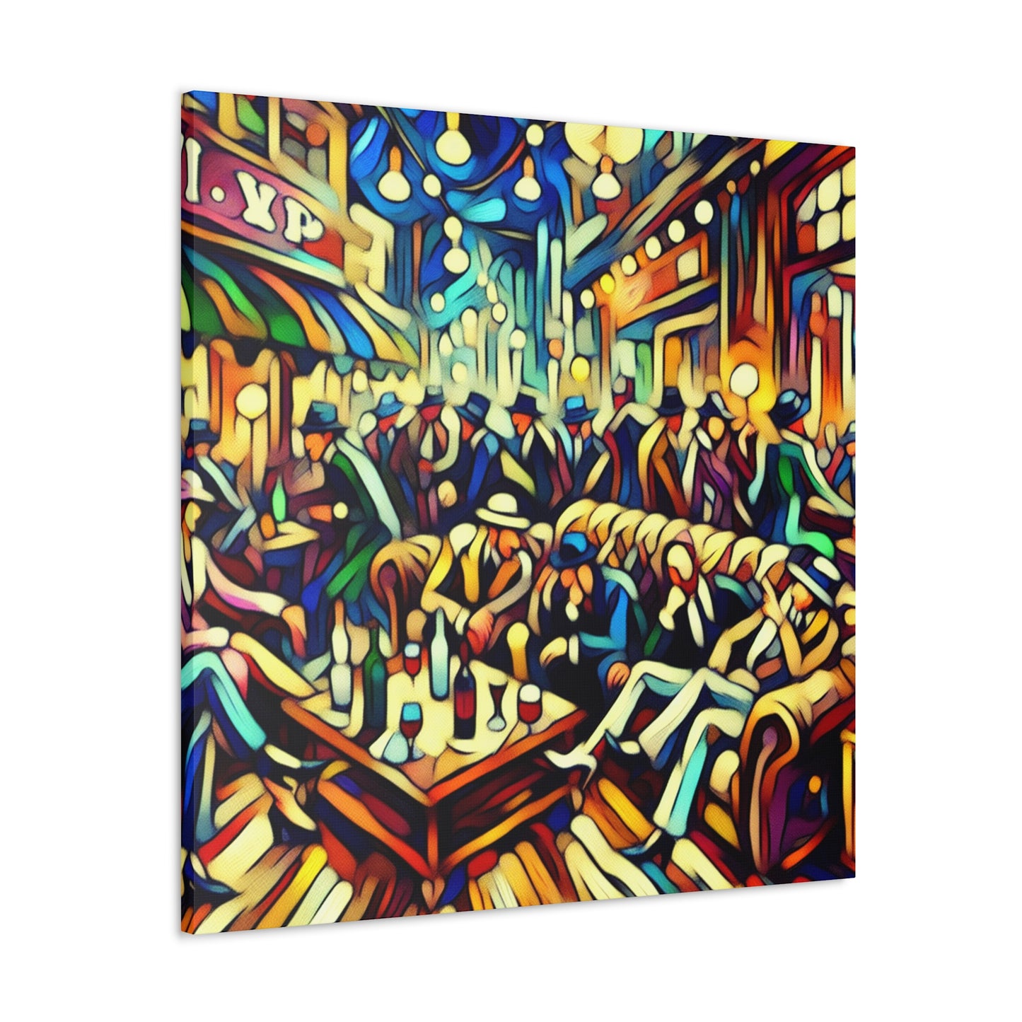 "Lavish Twilight Retreat" - Canvas