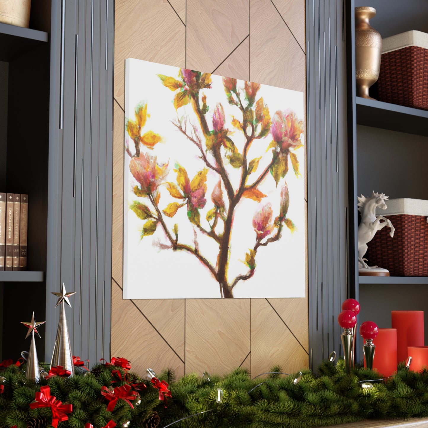 Magnolia Tree Splendor - Canvas