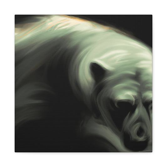 Polar Bear Dreamscape - Canvas