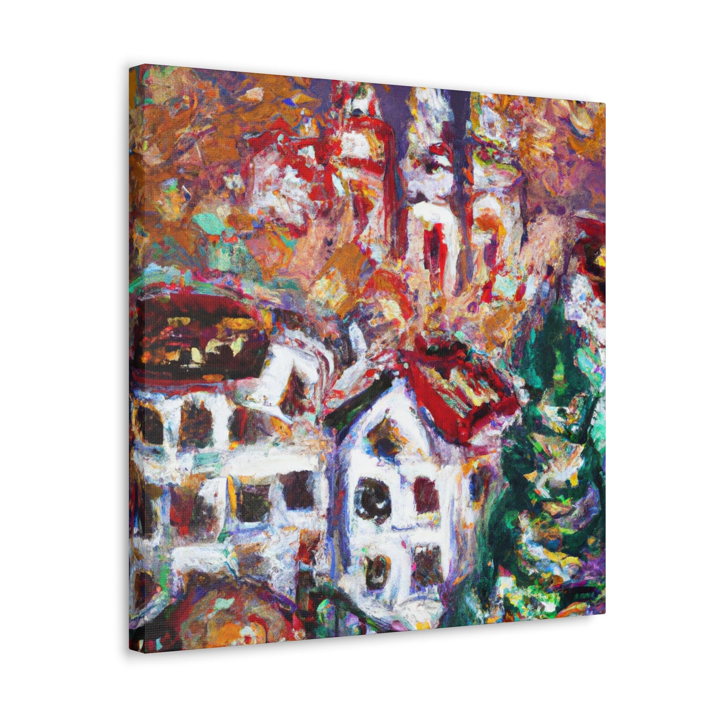 City Square Grandeur - Canvas