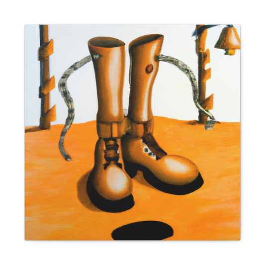 "Boots on the Horizon" - Canvas