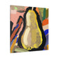 Pear in Abstraction - Canvas