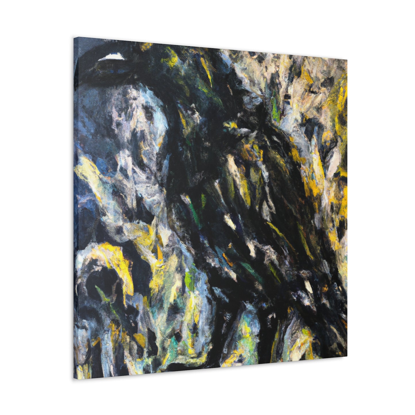 American Crows in Flight - Canvas