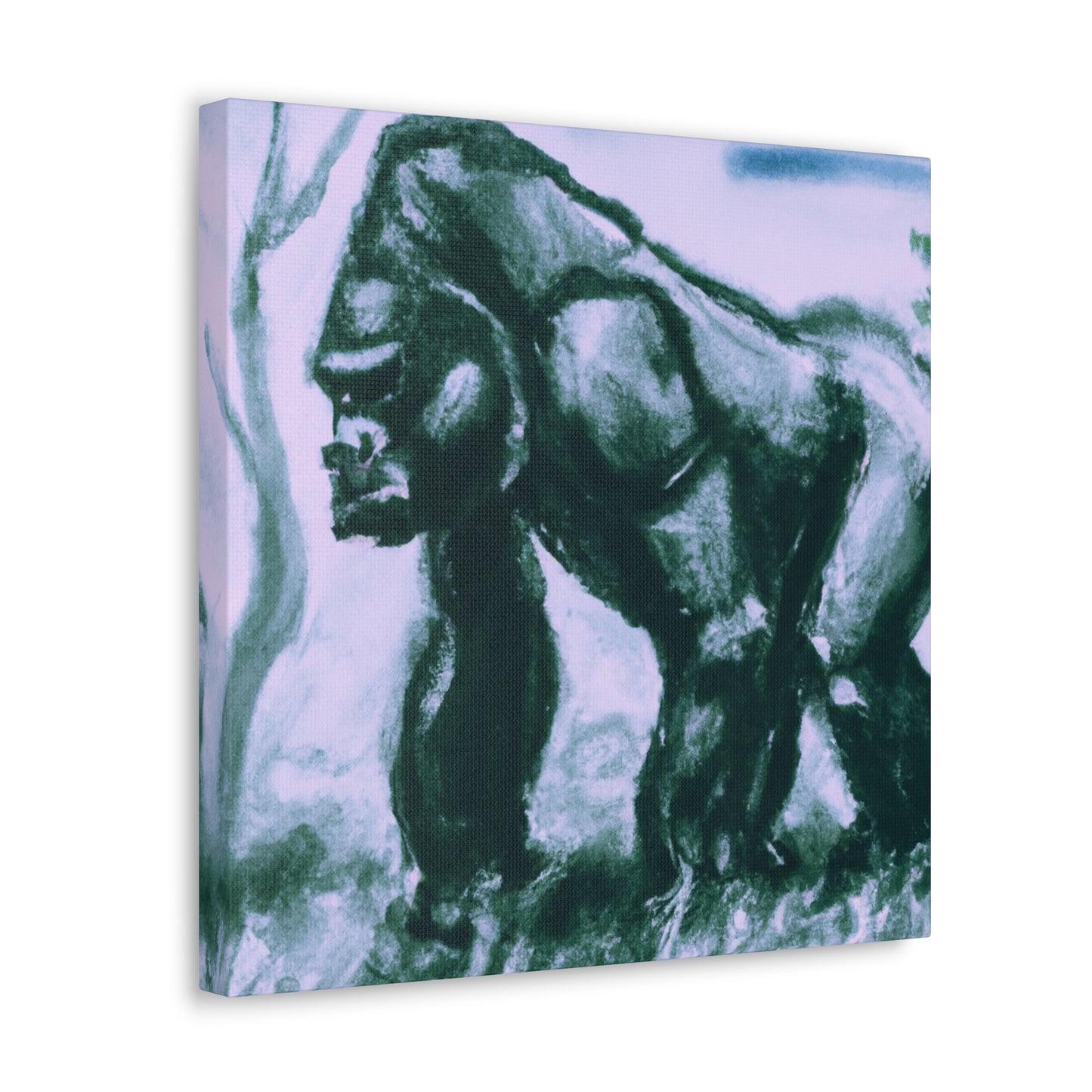 Gorilla in Expressionism - Canvas