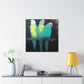 Parakeets in Abstraction - Canvas