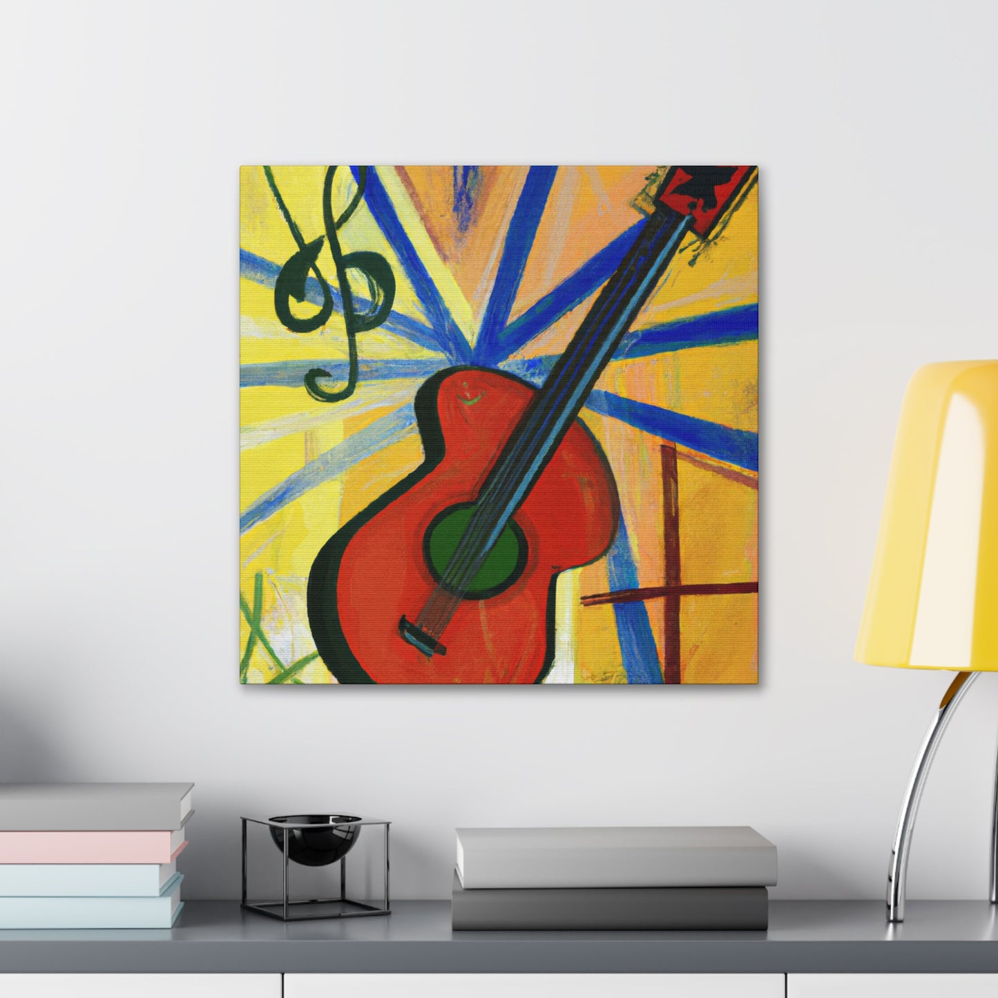 Pickin' with a Mandolin - Canvas