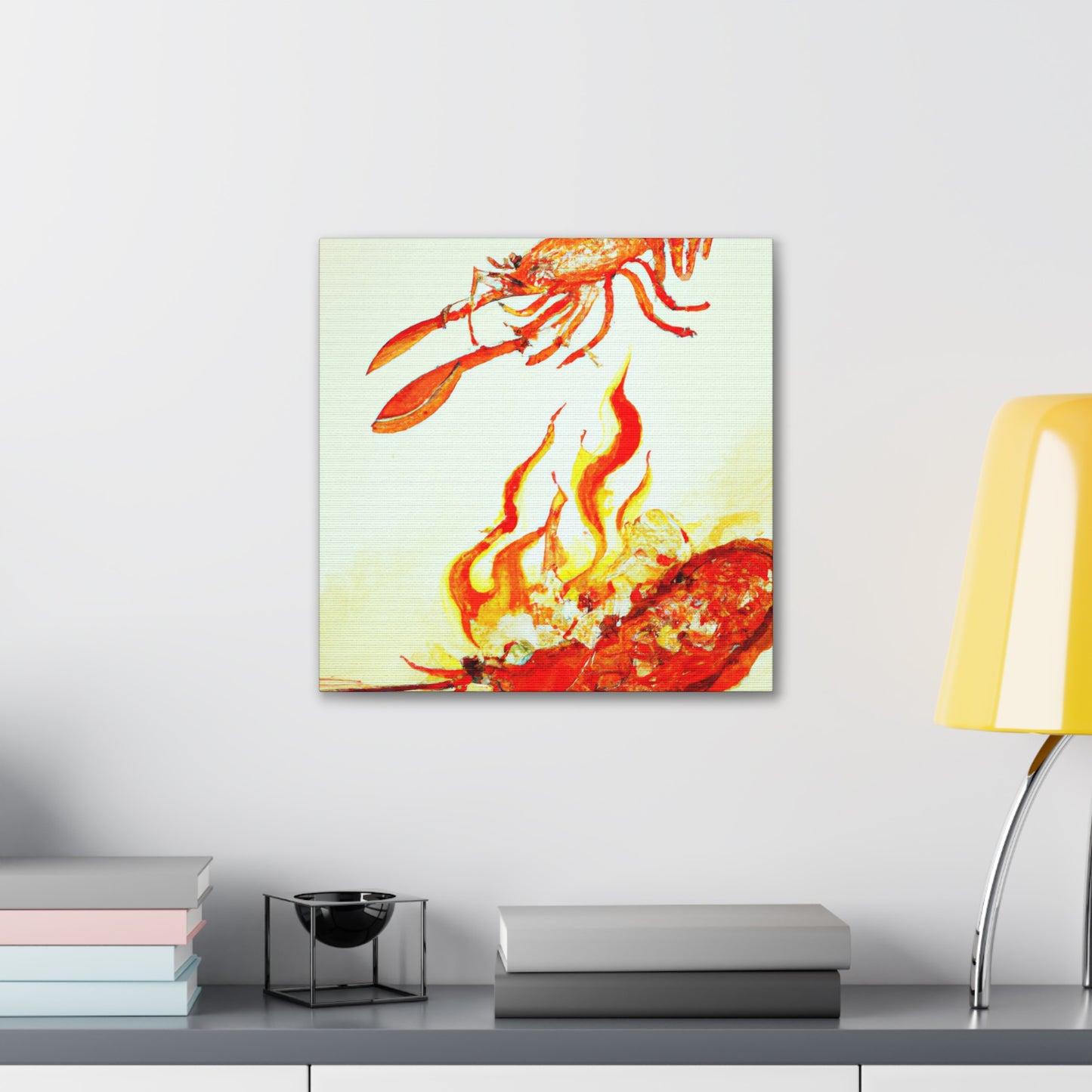 "Seafood on the Shore" - Canvas