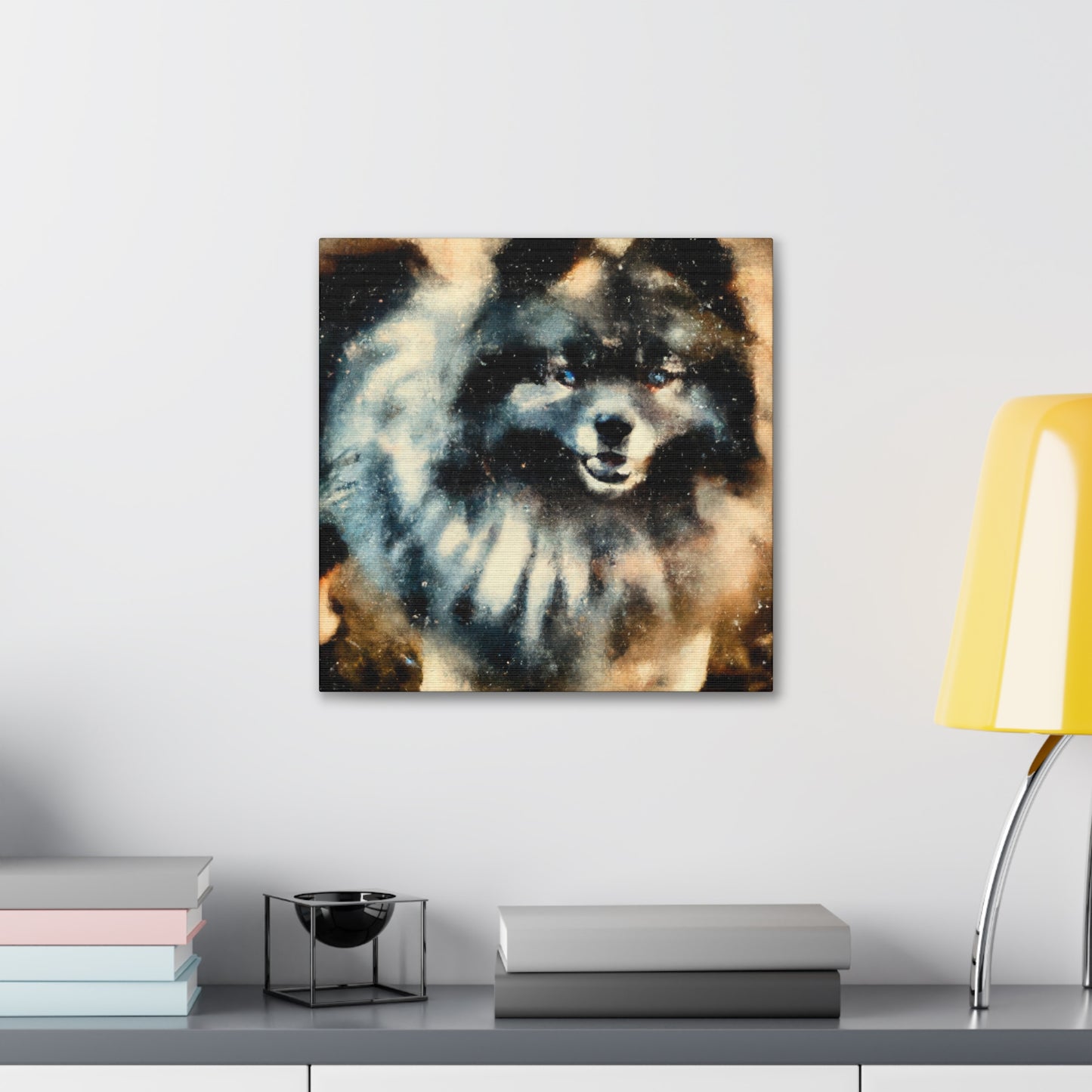 Fur and Whimsy Keeshond - Canvas