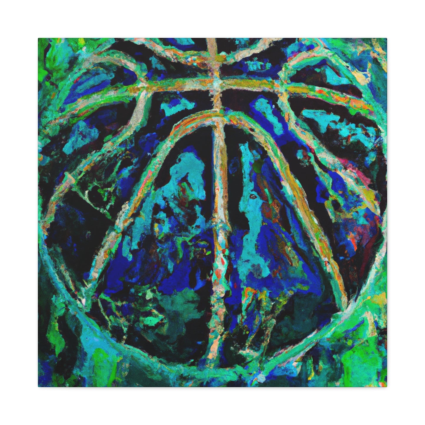 "Ball on the Court" - Canvas