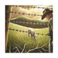 "Barbed Wire Beauty" - Canvas