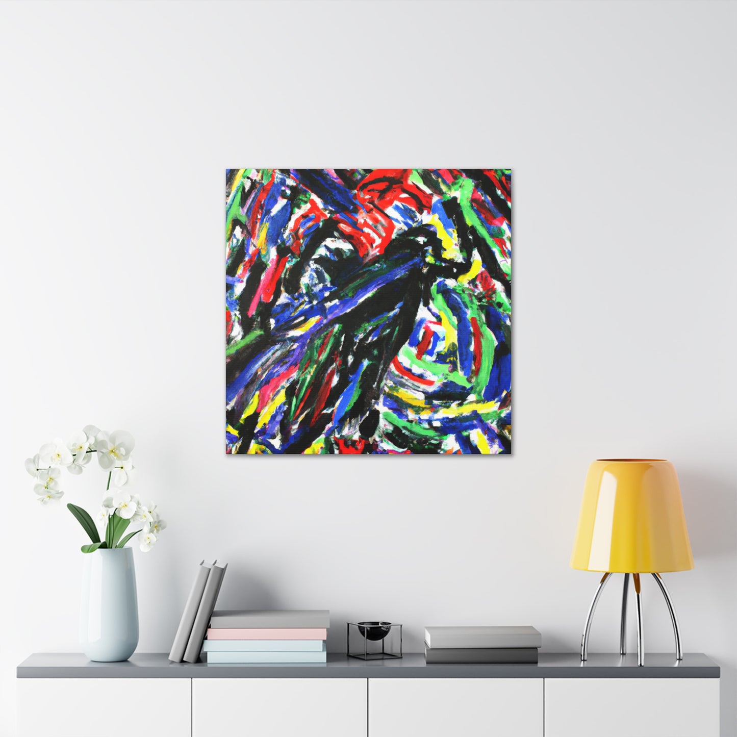 Soul's Frantic Motion - Canvas