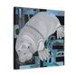 Manatee Magic Majesty - Canvas