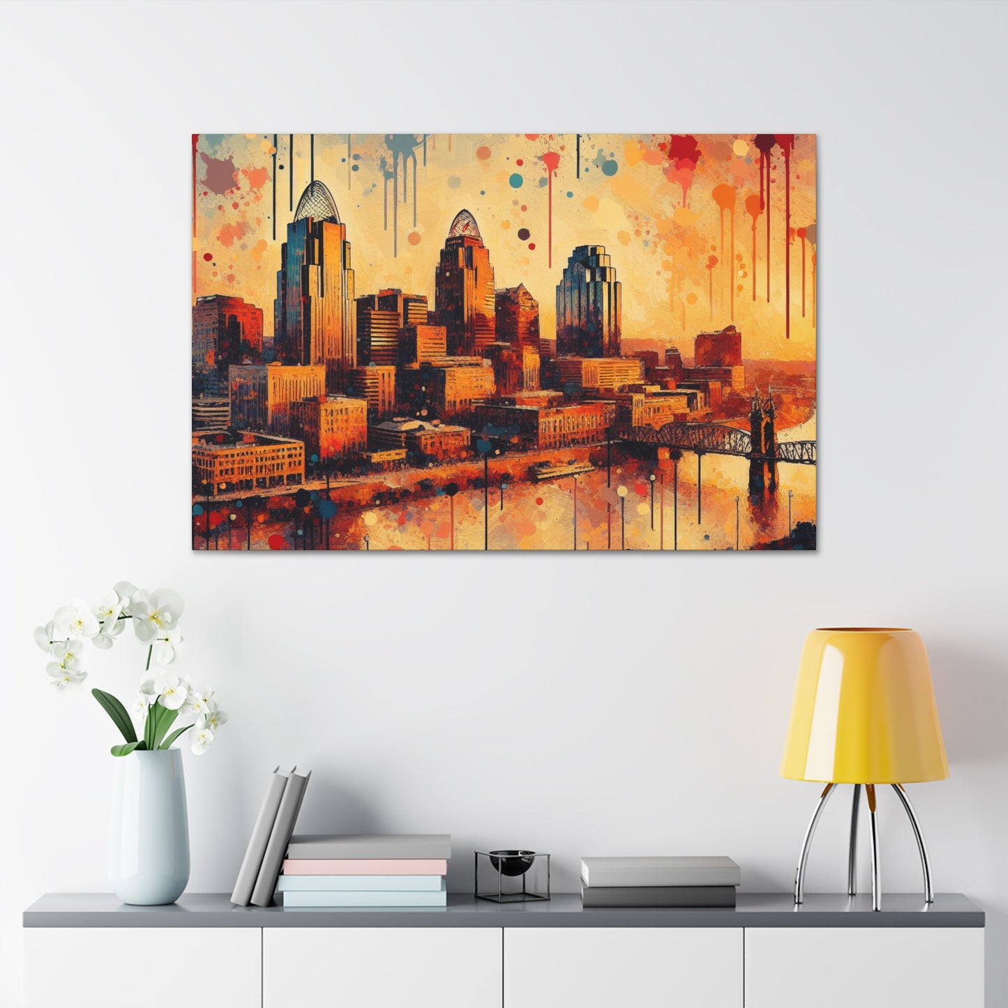 "Enchanting Cincinnati Splendor" - Canvas