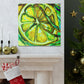 Lemon Impressionism Glows - Canvas