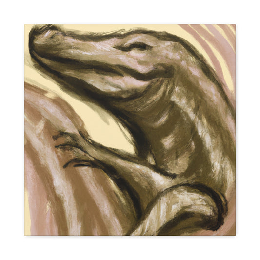 Komodo Dragon Dreamscape - Canvas